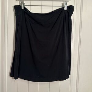 Merona Black A-Line Knee-Length Skirt for Work